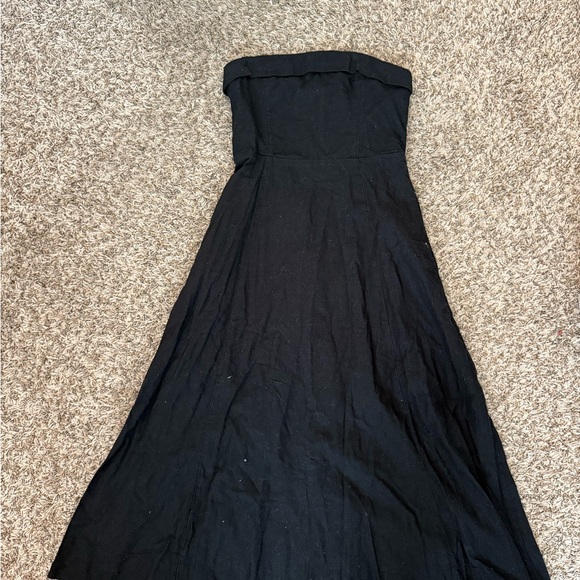 Abercrombie & Fitch Black Strapless Dress - Picture 1 of 2